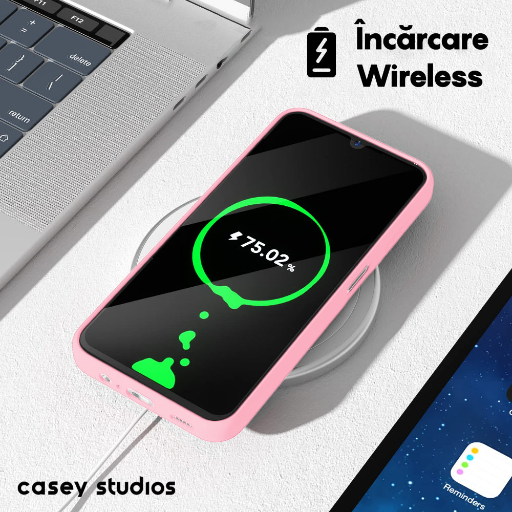 Husa Soft Silicone - Samsung Galaxy A14 4G/5G - Roz
