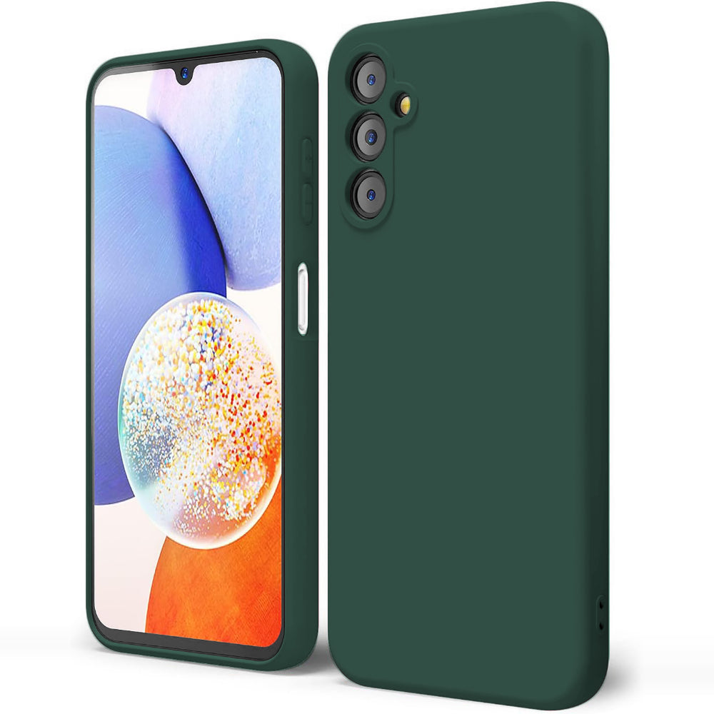 Husa Soft Silicone - Samsung Galaxy A14 4G/5G - Webster Green
