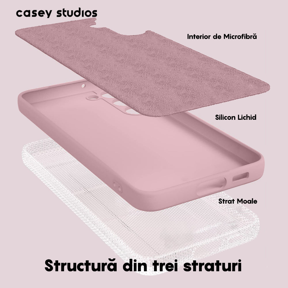 Husa Soft Silicone - Samsung Galaxy A14 4G/5G - Light Pink