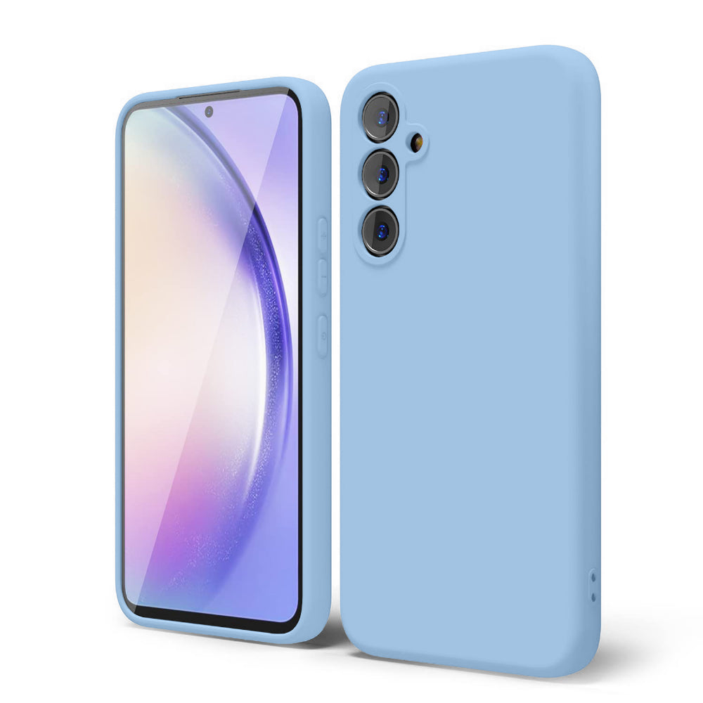Husa Soft Silicone - Samsung Galaxy A34 - Light Blue