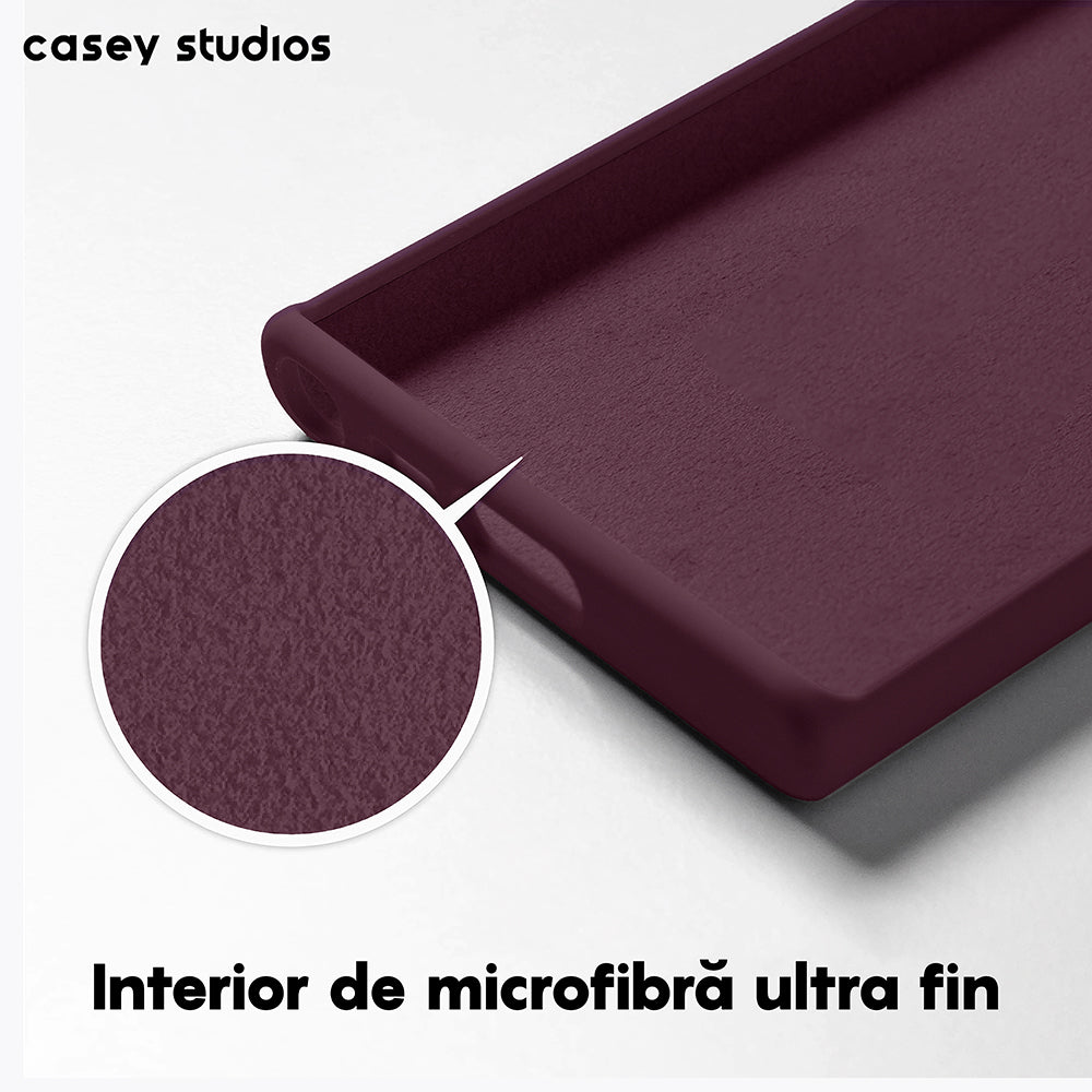 Husa Soft Silicone - Samsung Galaxy S23 Plus - Burgundy