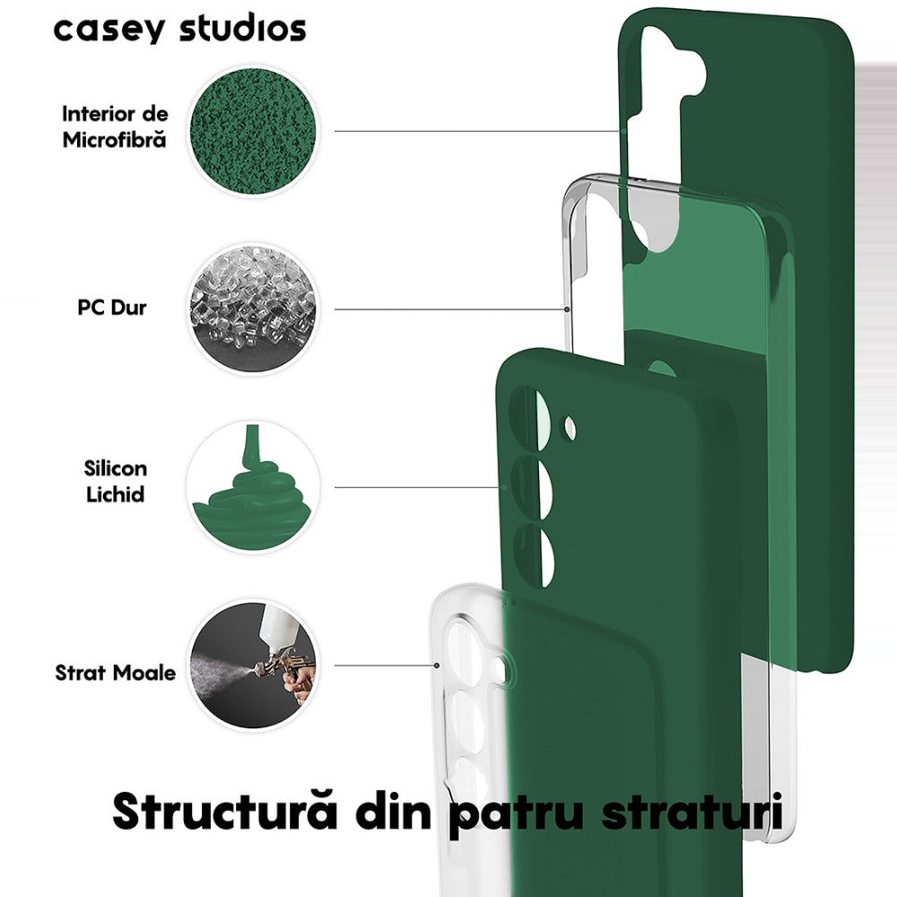 Husa Soft Silicone - Samsung Galaxy S23 Plus - Green
