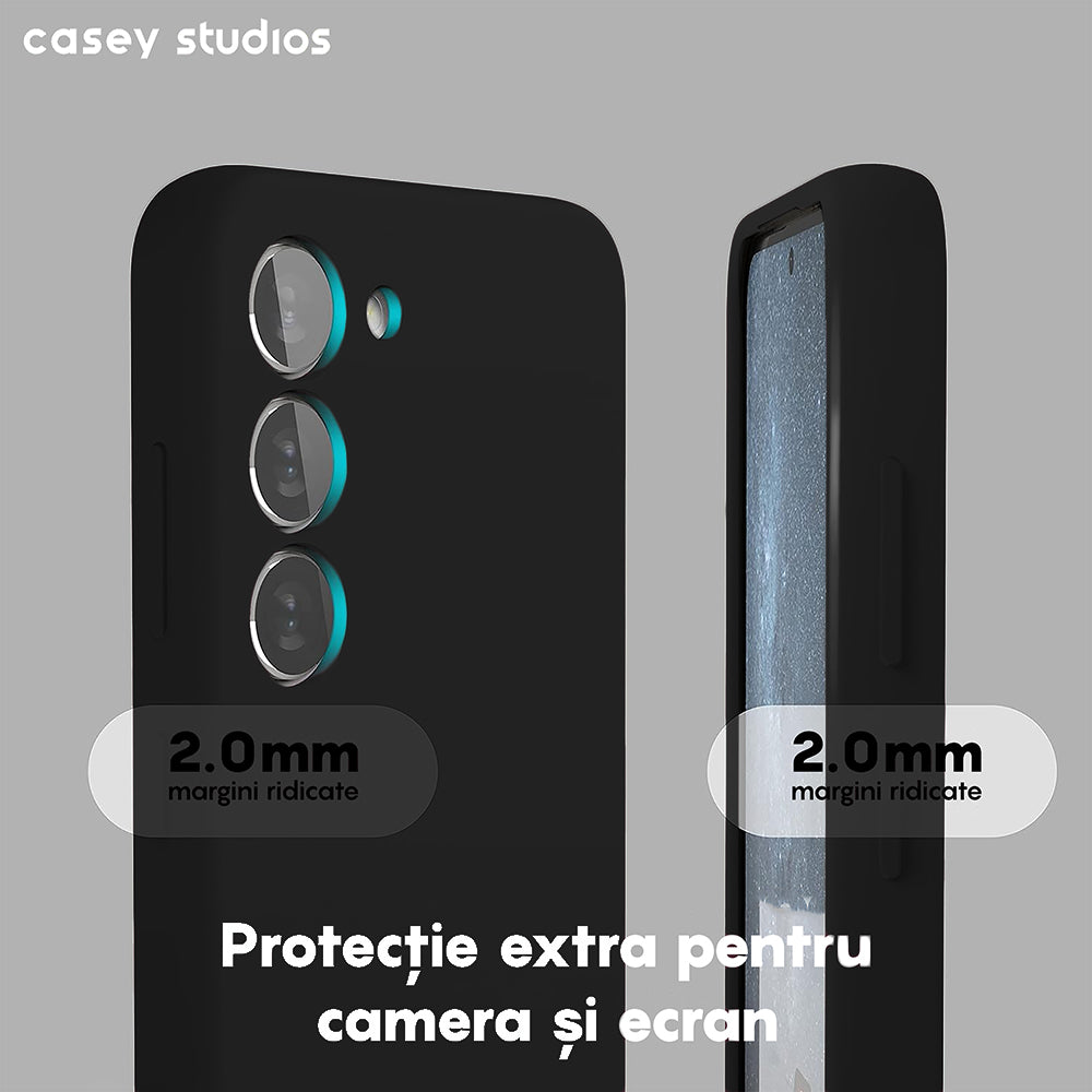 Husa Soft Silicone - Samsung Galaxy S23 Plus - Negru