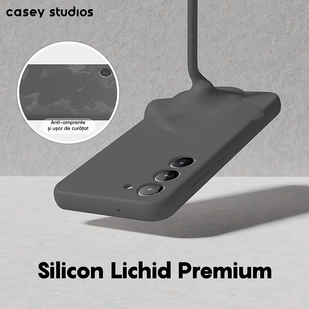 Husa Soft Silicone - Samsung Galaxy S23 Plus - Gri