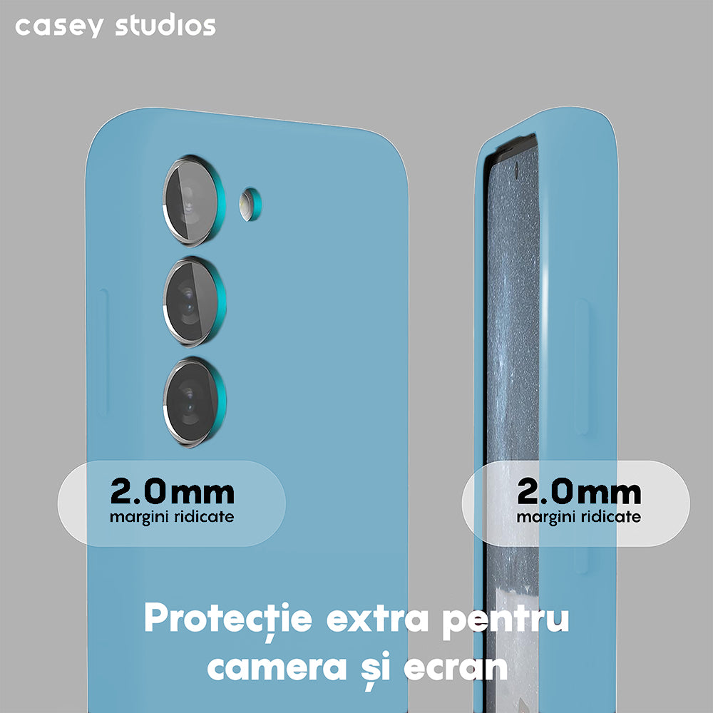 Husa Soft Silicone - Samsung Galaxy S23 Plus - Light Blue