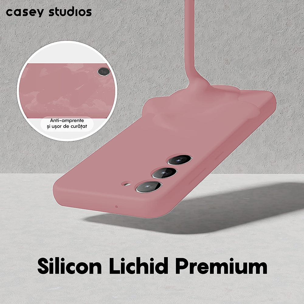 Husa Soft Silicone - Samsung Galaxy S23 Plus - Light Pink