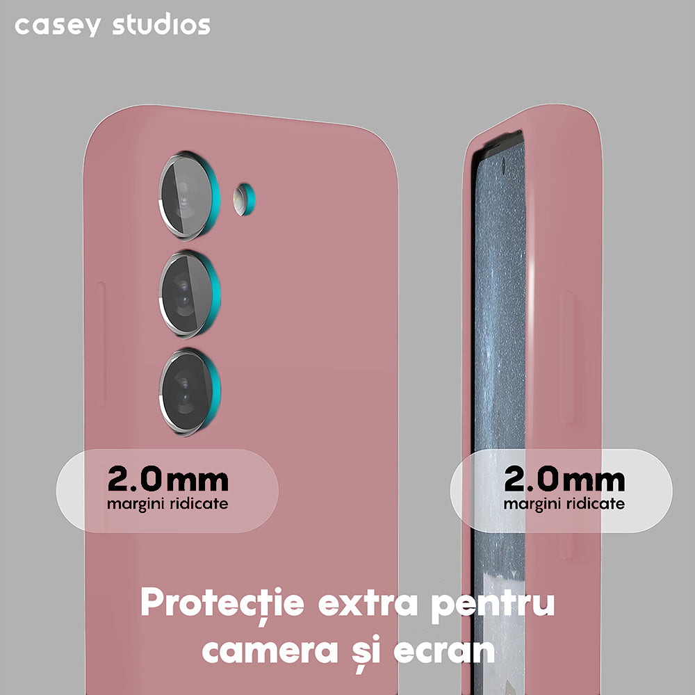 Husa Soft Silicone - Samsung Galaxy S23 Plus - Light Pink