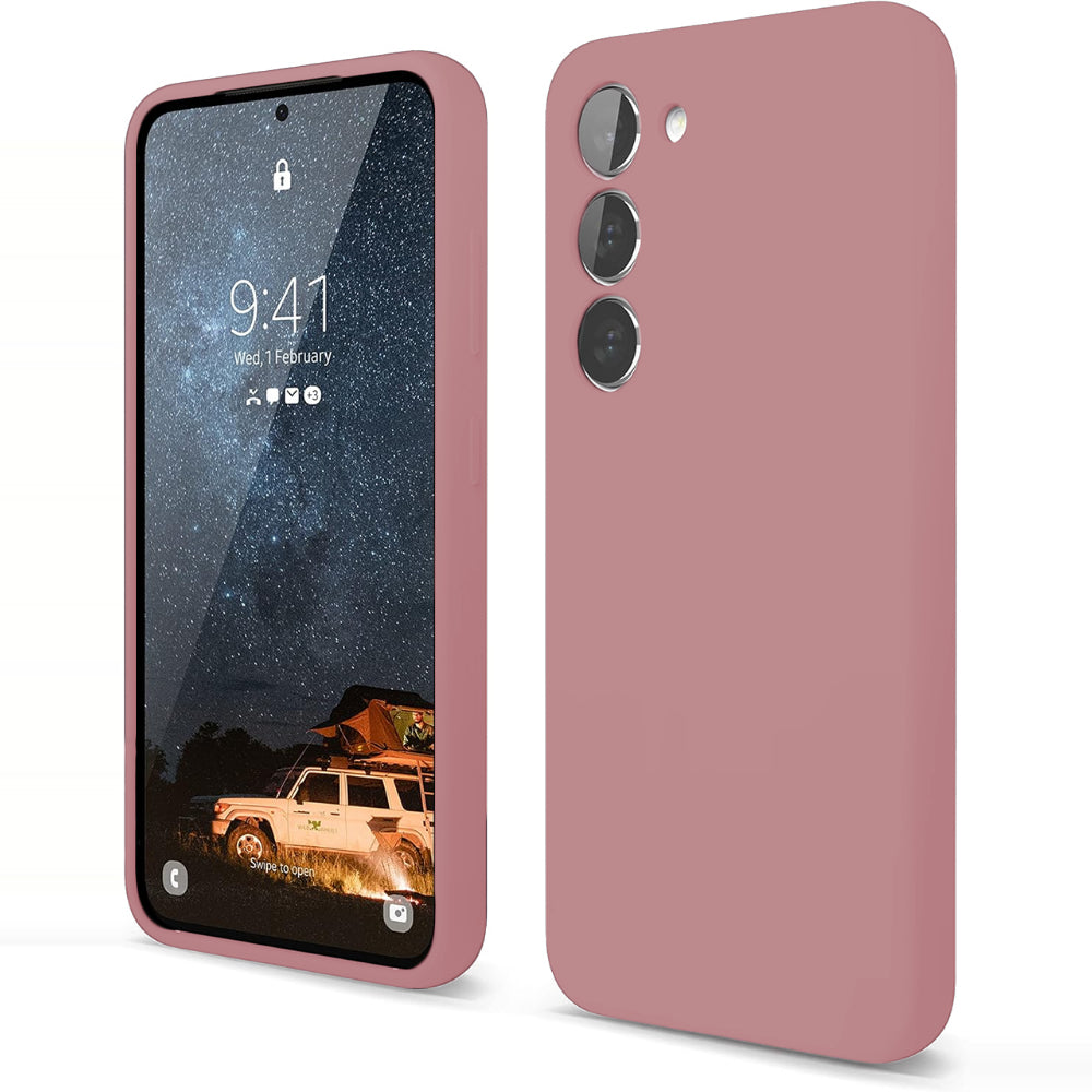 Husa Soft Silicone - Samsung Galaxy S23 Plus - Light Pink