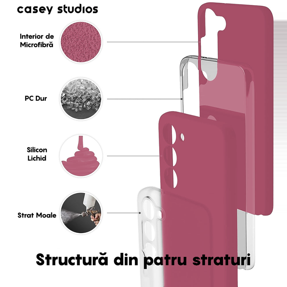 Husa Soft Silicone - Samsung Galaxy S23 Plus - Pink