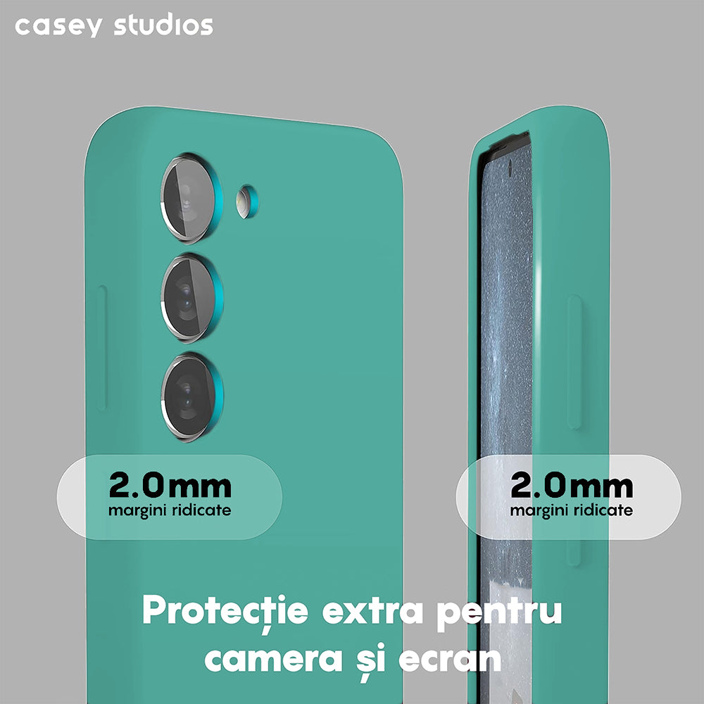 Husa Soft Silicone - Samsung Galaxy S23 Plus - Turcoaz
