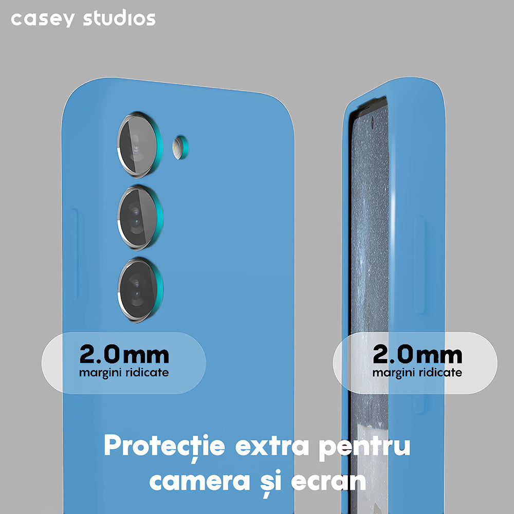 Husa Soft Silicone - Samsung Galaxy S23 Plus - Cadet Blue
