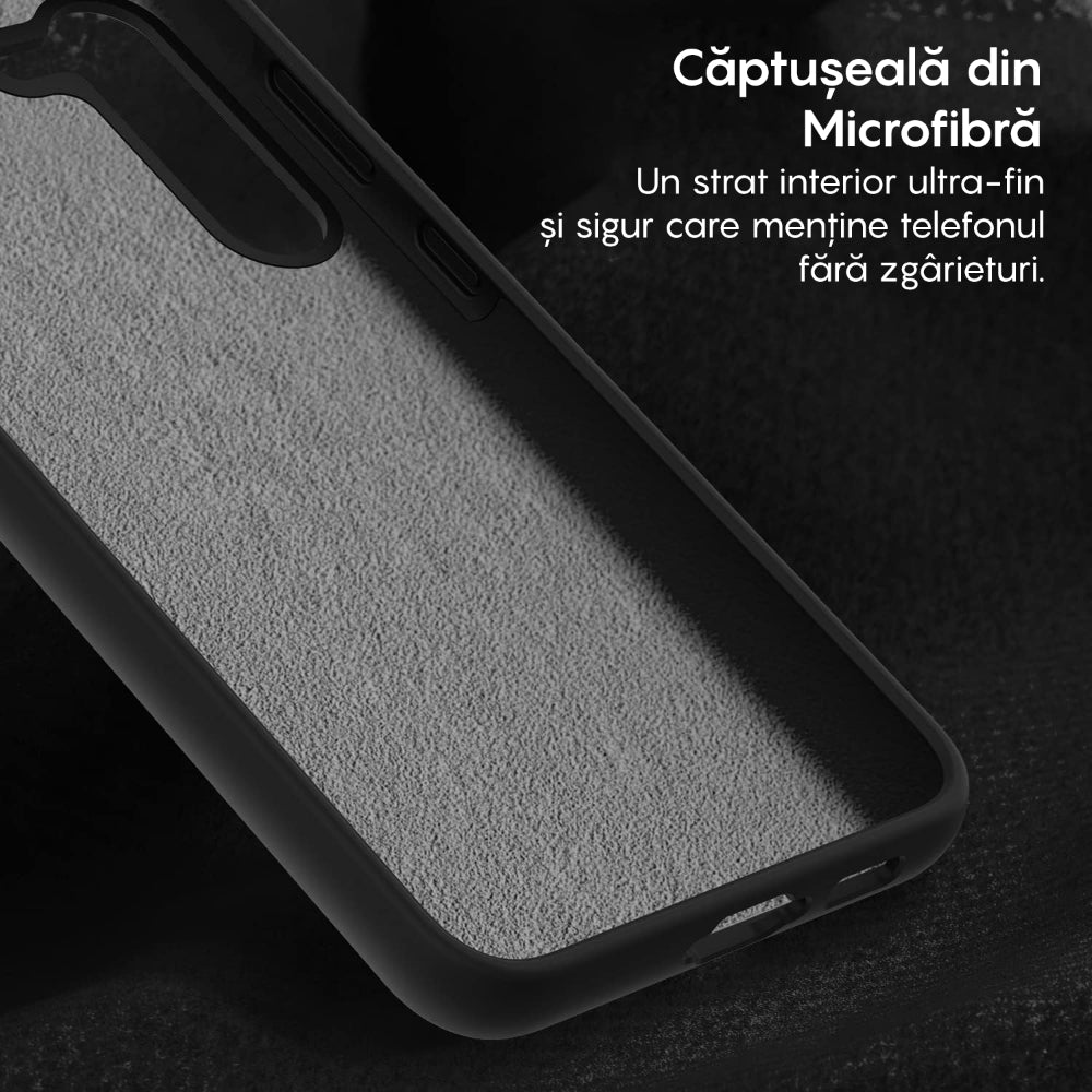 Husa Soft Silicone - Samsung Galaxy S24 Plus - Negru
