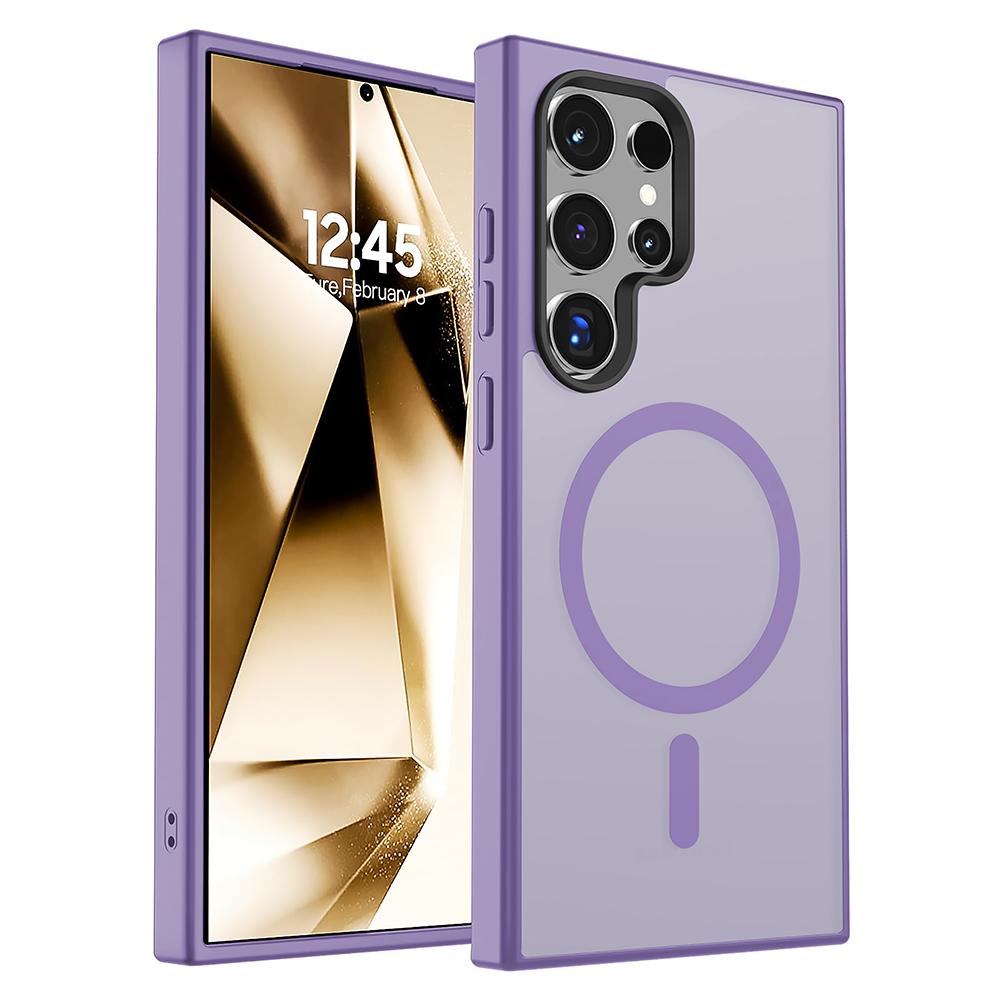 Husa MagSafe - Samsung Galaxy S24 Ultra - Mov Deschis