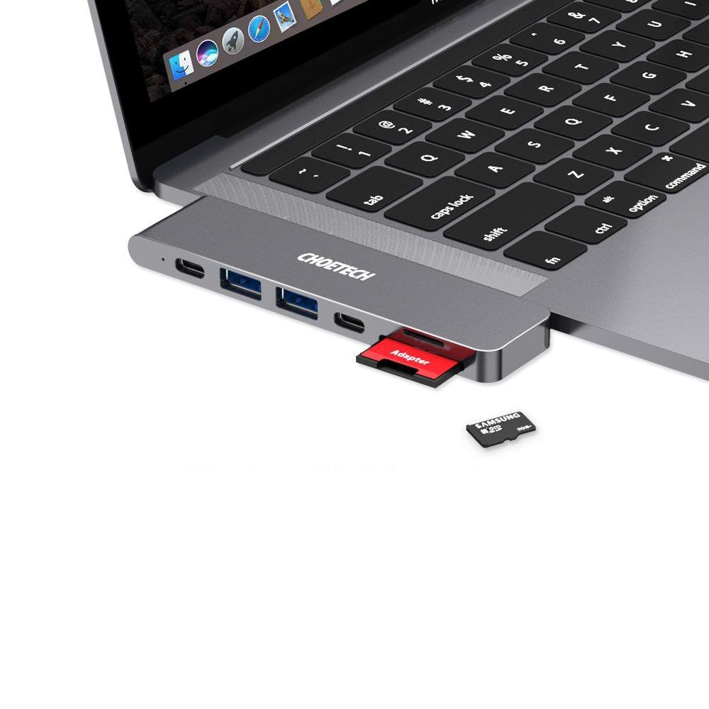 HUB Macbook Pro Choetech Type-C - Gri