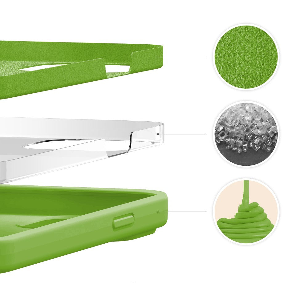 Husa Soft Silicone - iPhone 13 Pro Max - Acid Green