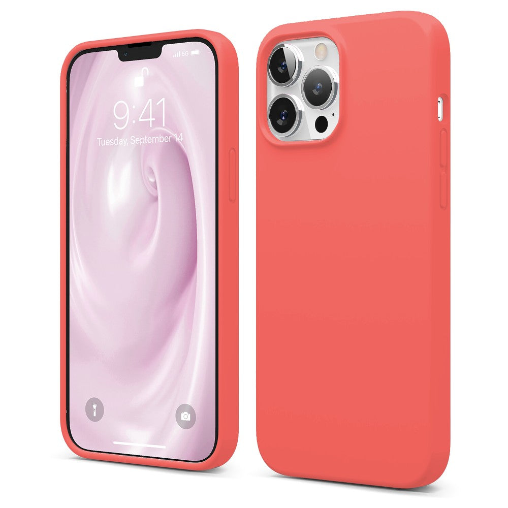 Husa Soft Silicone - iPhone 13 Pro Max - Flamingo