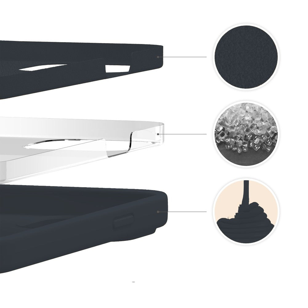 Husa Soft Silicone - iPhone 13 Pro Max - Midnight Blue