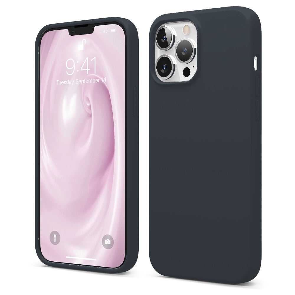 Husa Soft Silicone - iPhone 13 Pro Max - Midnight Blue