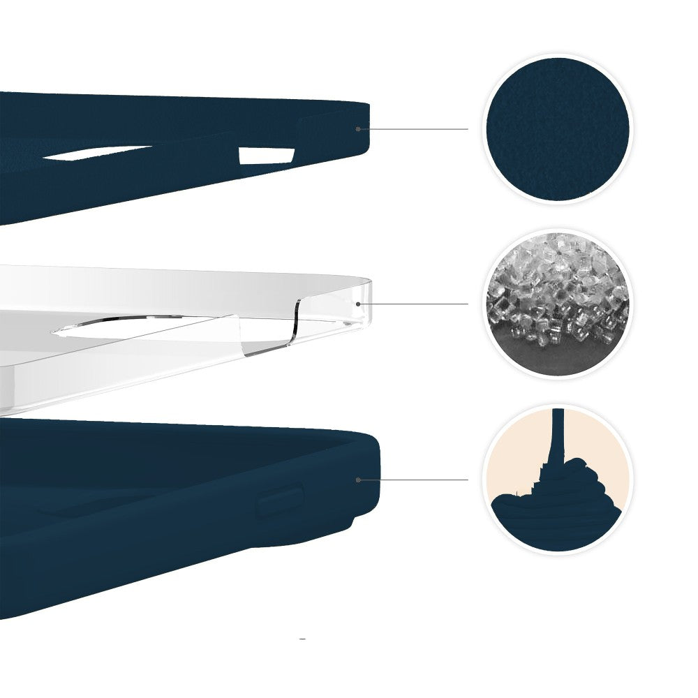 Husa Soft Silicone - iPhone 13 Pro Max - Classic Blue