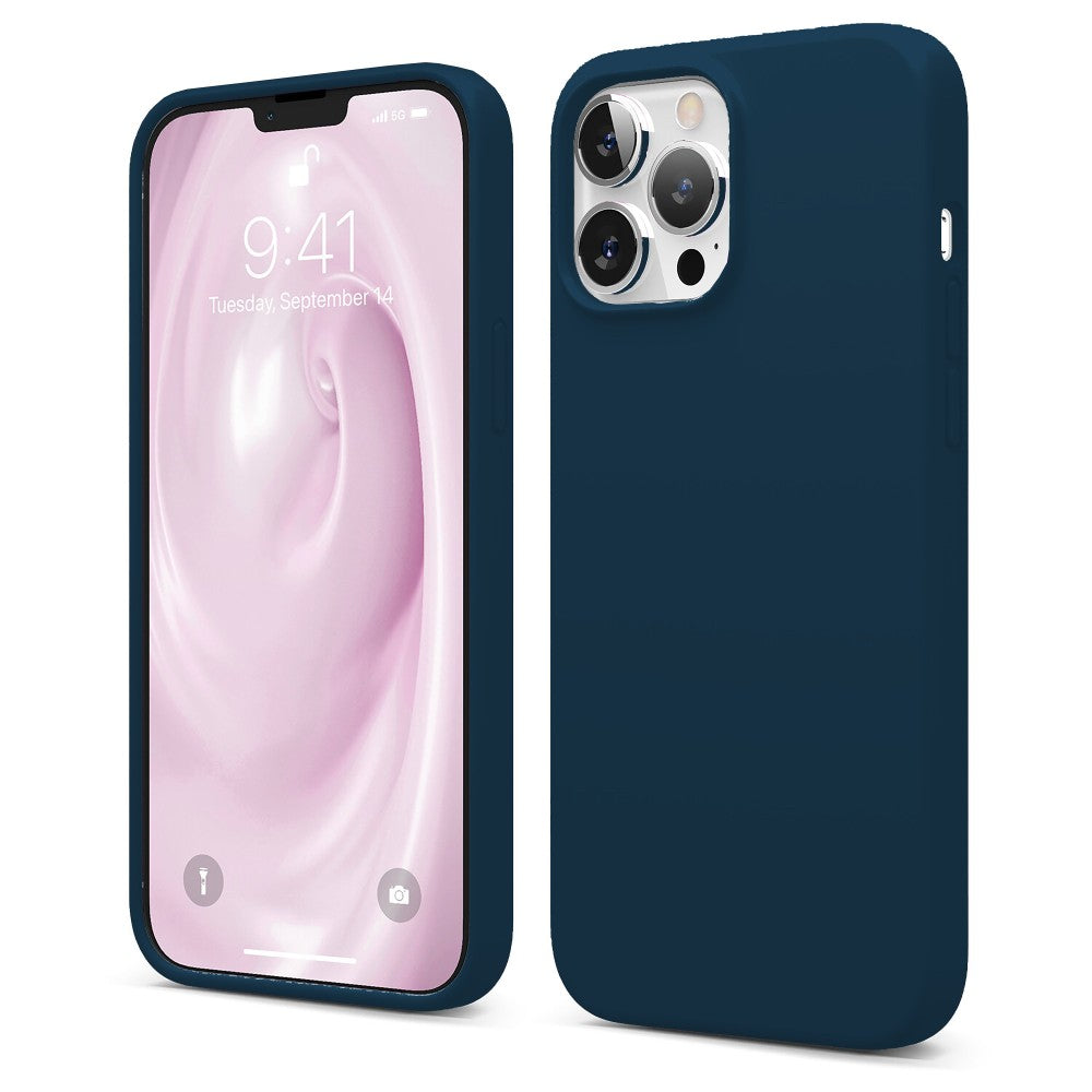 Husa Soft Silicone - iPhone 13 Pro Max - Classic Blue