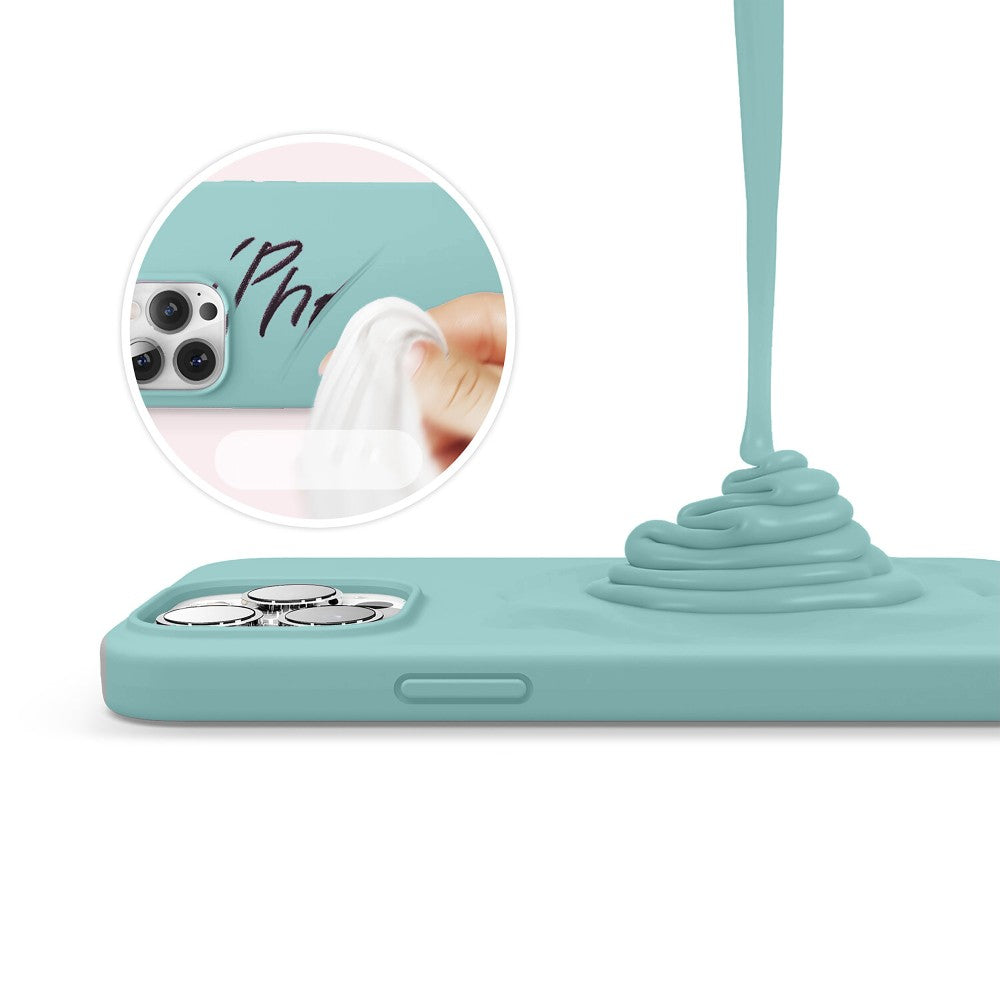 Husa Soft Silicone - iPhone 13 Pro Max - Marine Green