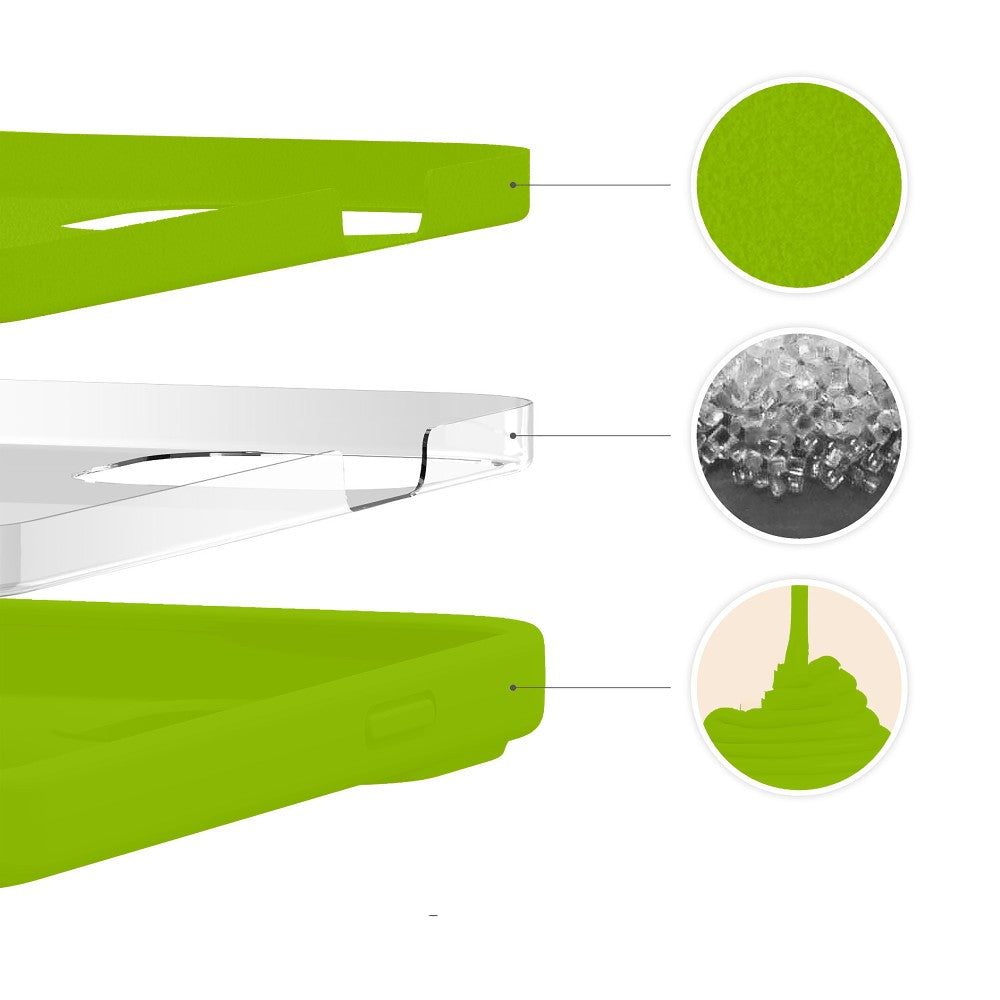 Husa Soft Silicone - iPhone 13 Pro Max - Limey Green