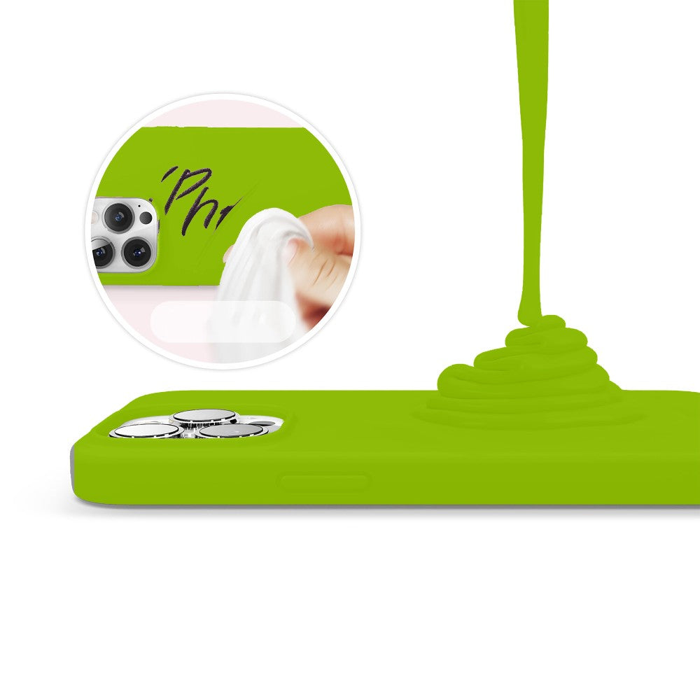 Husa Soft Silicone - iPhone 13 Pro Max - Limey Green