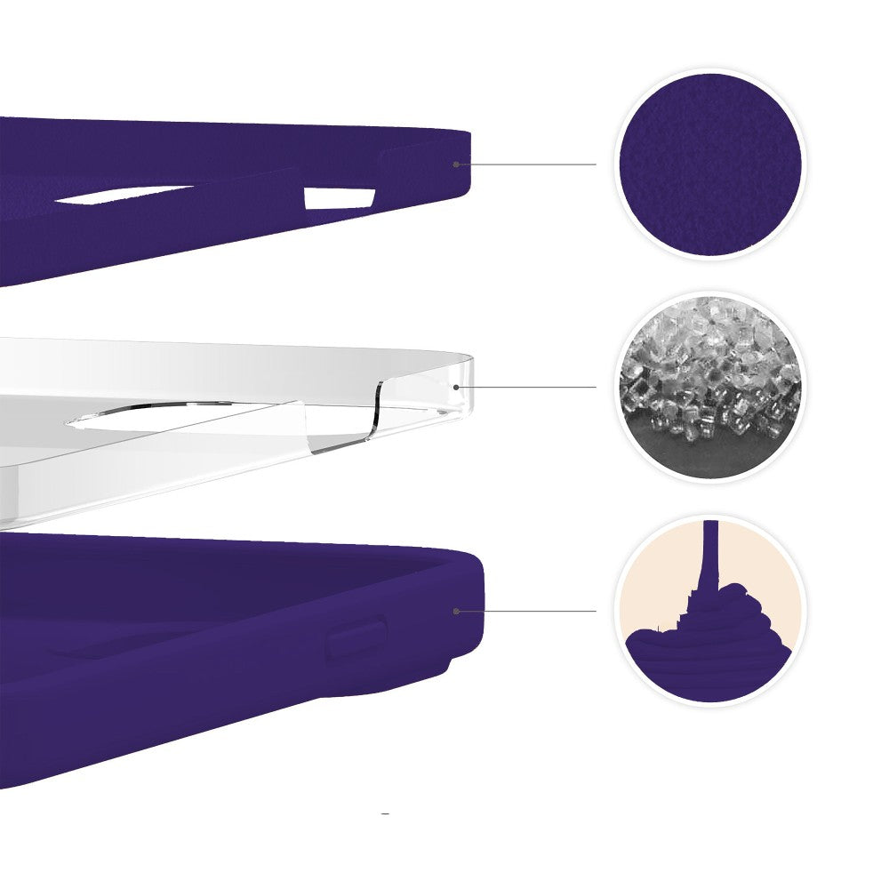 Husa Soft Silicone - iPhone 13 Pro Max - Purple