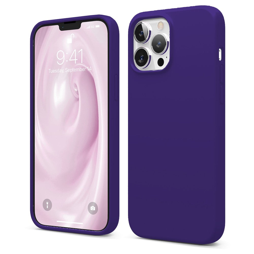 Husa Soft Silicone - iPhone 13 Pro Max - Purple