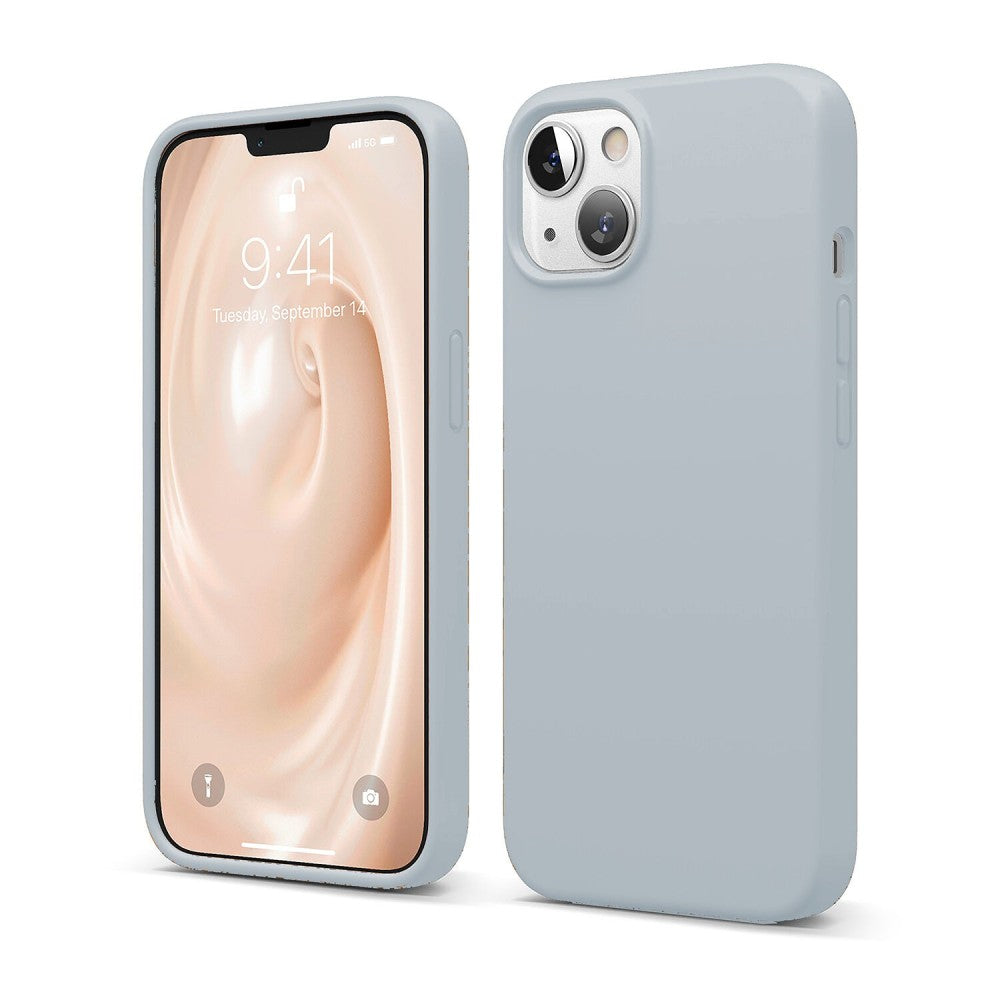 Husa Soft Silicone - iPhone 13 - Light Gray