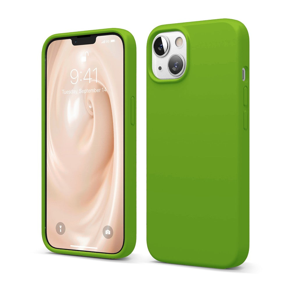 Husa Soft Silicone - iPhone 13 - Acid Green