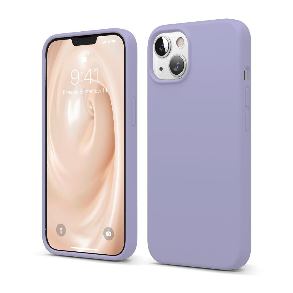 Husa Soft Silicone - iPhone 13 - Light Lilac