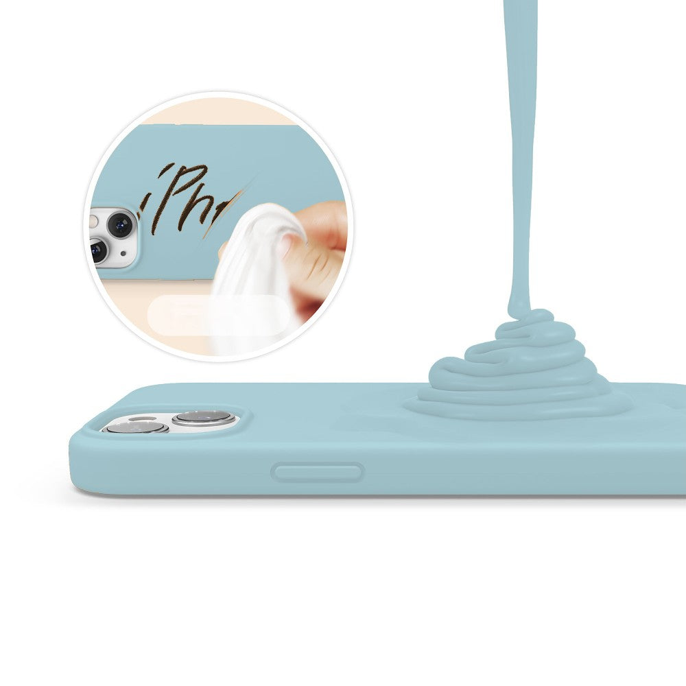 Husa Soft Silicone - iPhone 13 - Baby Blue