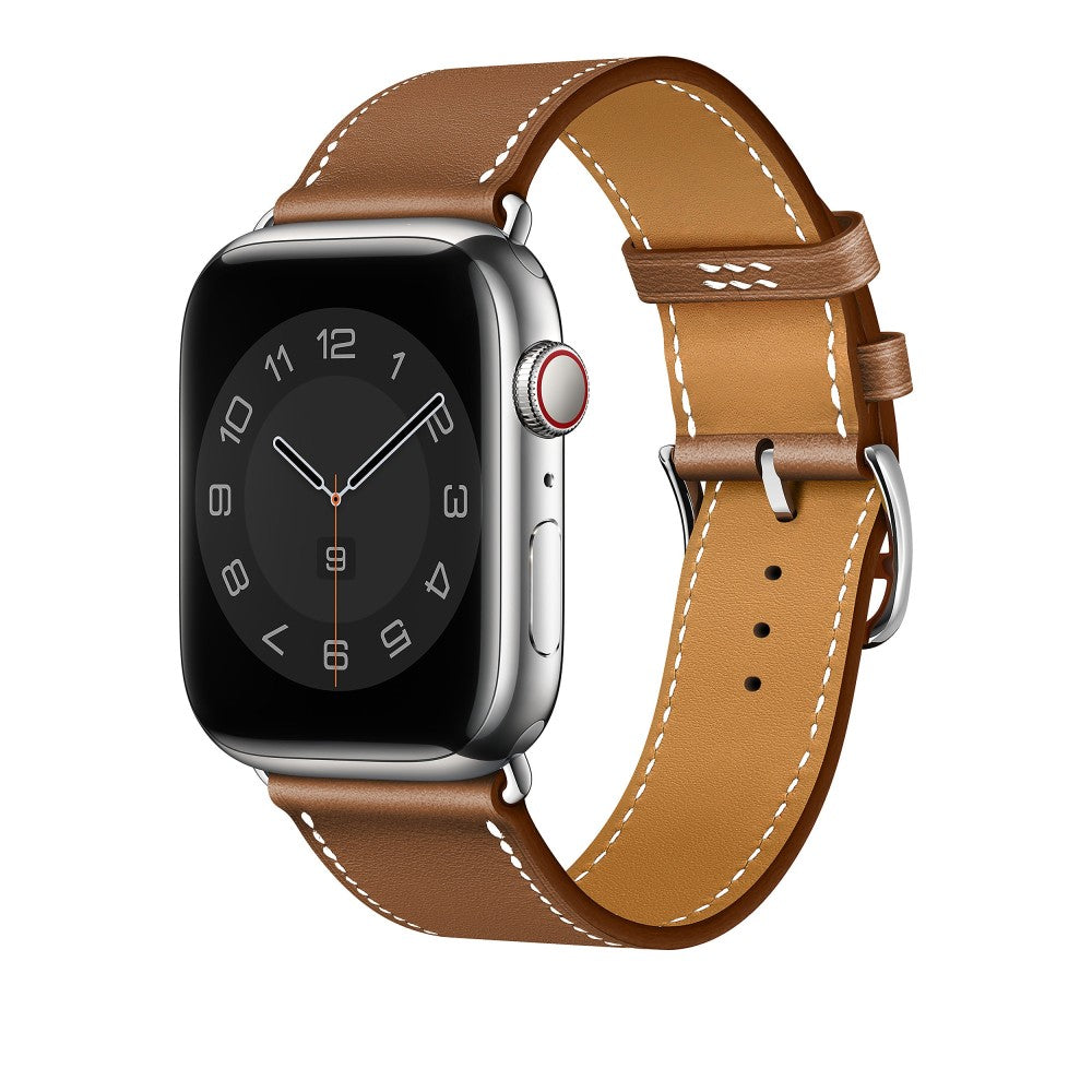 Curea Leather Elegance - Apple Watch 1/2/3/4/5/6/7/8/9/SE - 38/40/41 MM - Brown