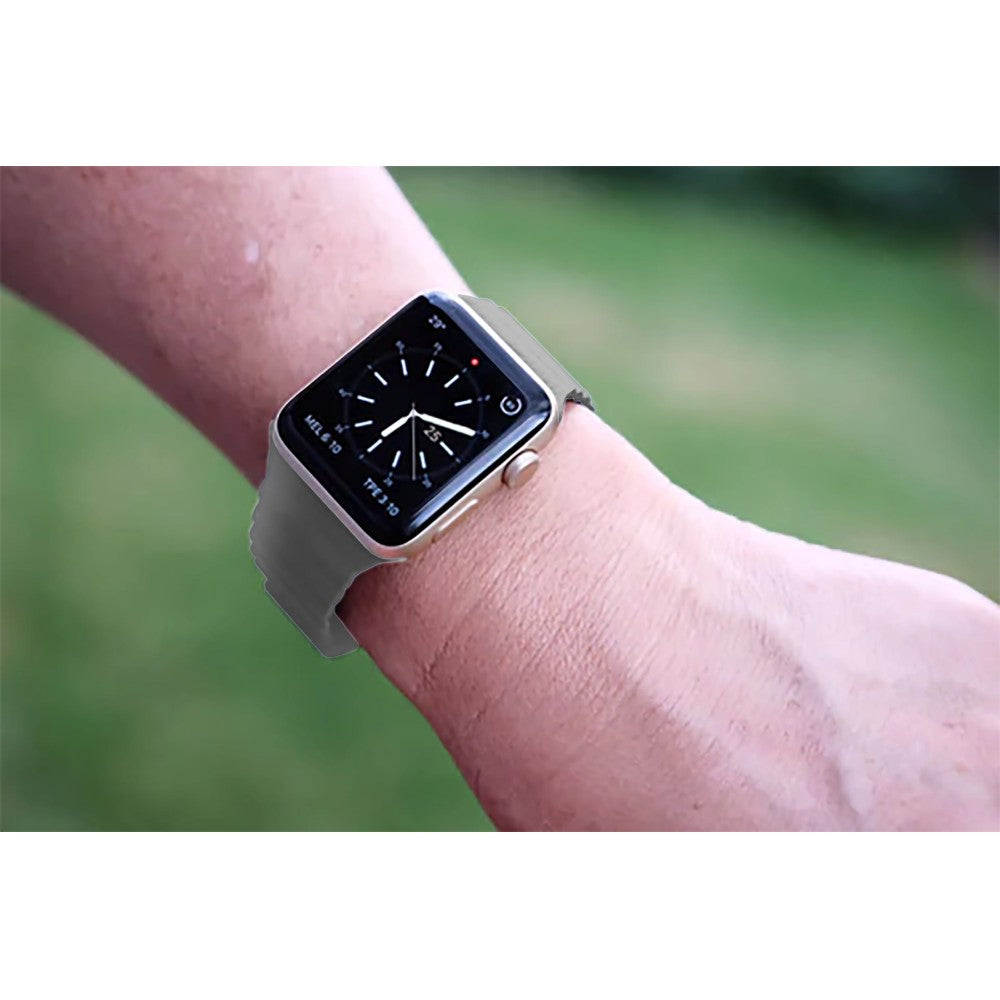 Curea Leather Loop Heritage - Apple Watch 1/2/3/4/5/6/7/8/9/SE/Ultra 1/Ultra 2 - 42/44/45/49 MM - Dark Gray