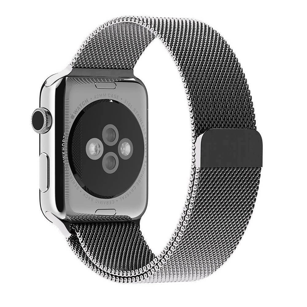 Curea Milanese Classic - Apple Watch 1/2/3/4/5/6/7/8/9/SE - 38/40/41 MM - Silver