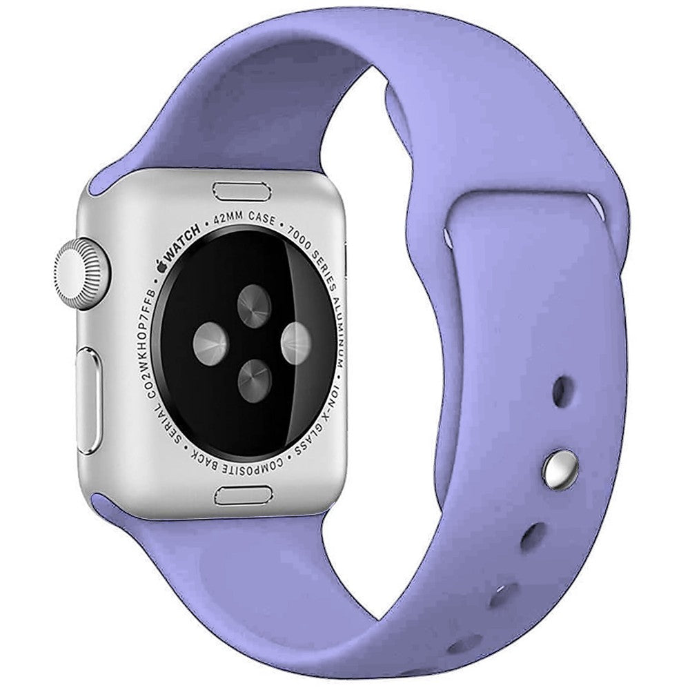 Curea Silicone Sport - Apple Watch 1/2/3/4/5/6/7/8/9/SE/Ultra 1/Ultra 2 - 42/44/45/49 MM - S/M - Mauve