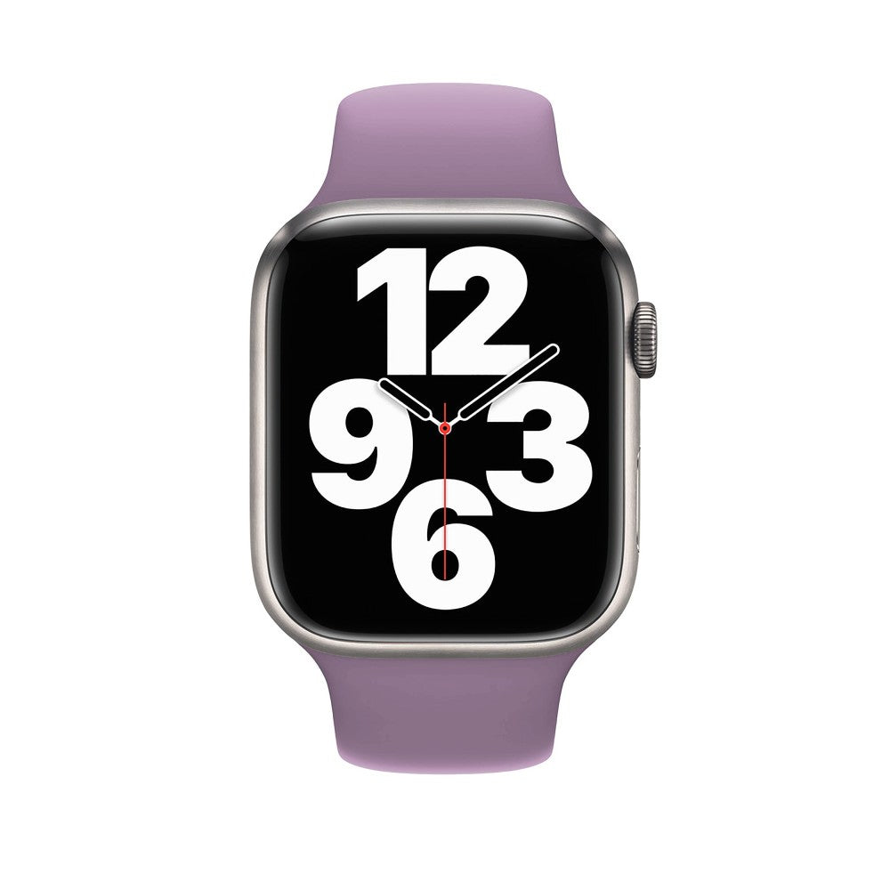 Curea Silicone Sport - Apple Watch 1/2/3/4/5/6/7/8/9/SE/Ultra 1/Ultra 2 - 42/44/45/49 MM - S/M - Light Purple