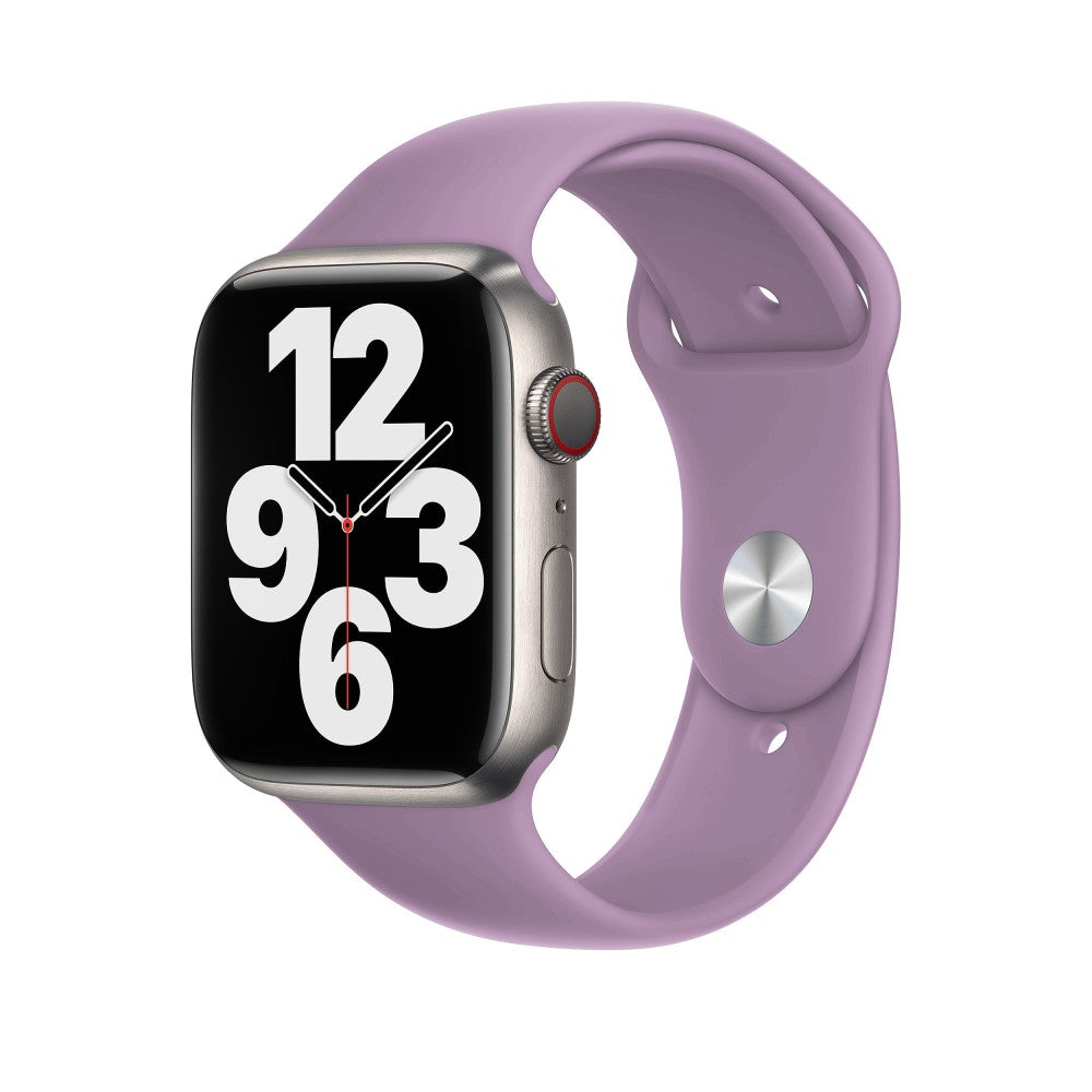 Curea Silicone Sport - Apple Watch 1/2/3/4/5/6/7/8/9/SE/Ultra 1/Ultra 2 - 42/44/45/49 MM - S/M - Light Purple