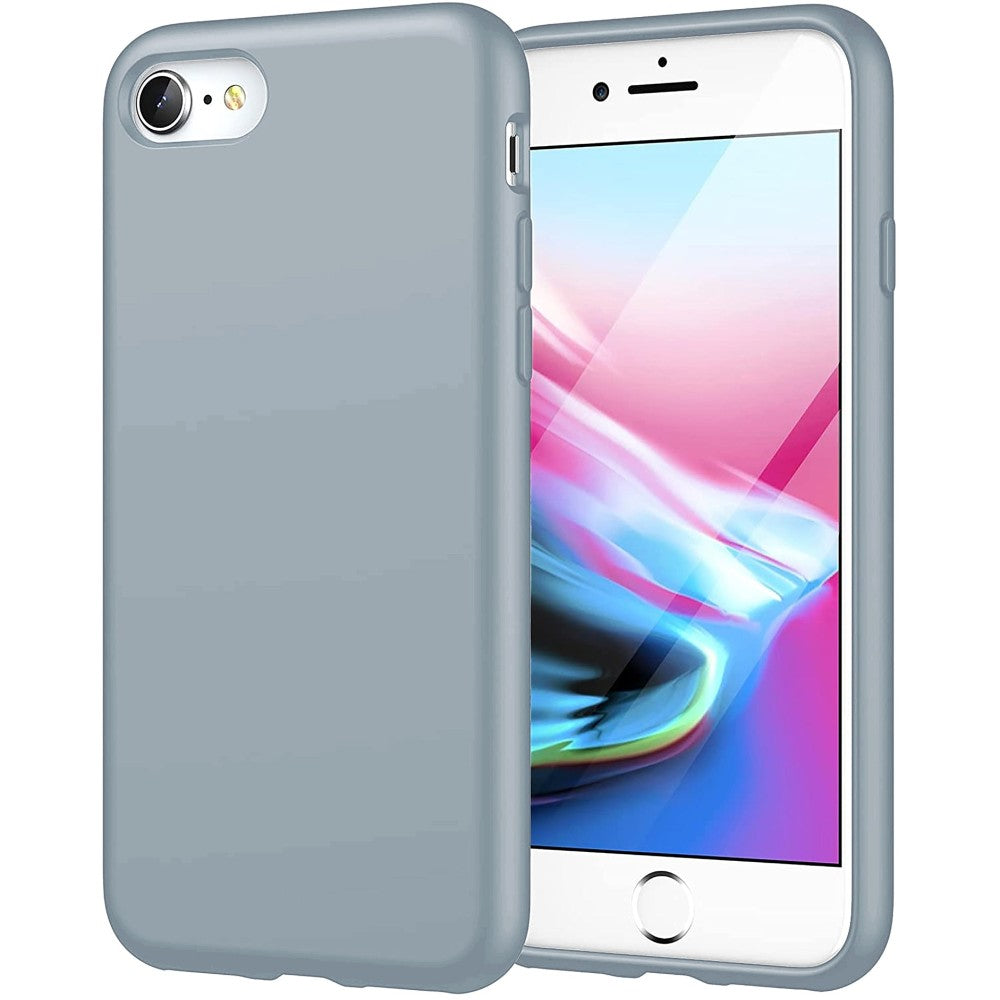 Husa Soft Silicone - iPhone 7/8/SE2 - Light Gray