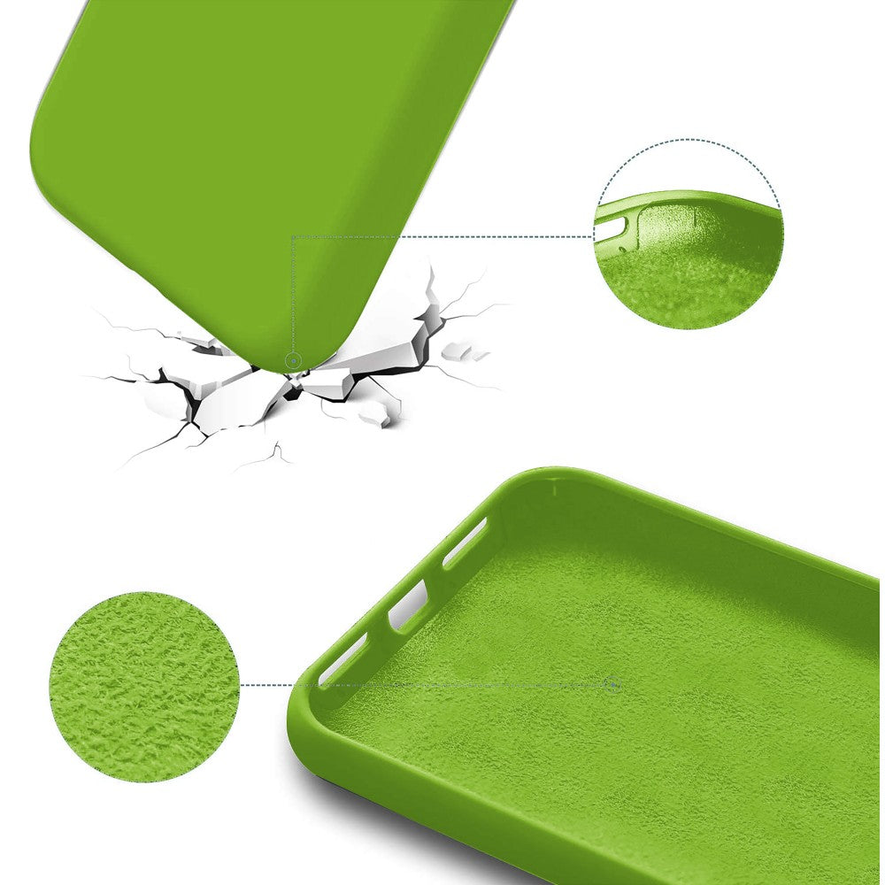 Husa Soft Silicone - iPhone 7/8/SE2 - Acid Green
