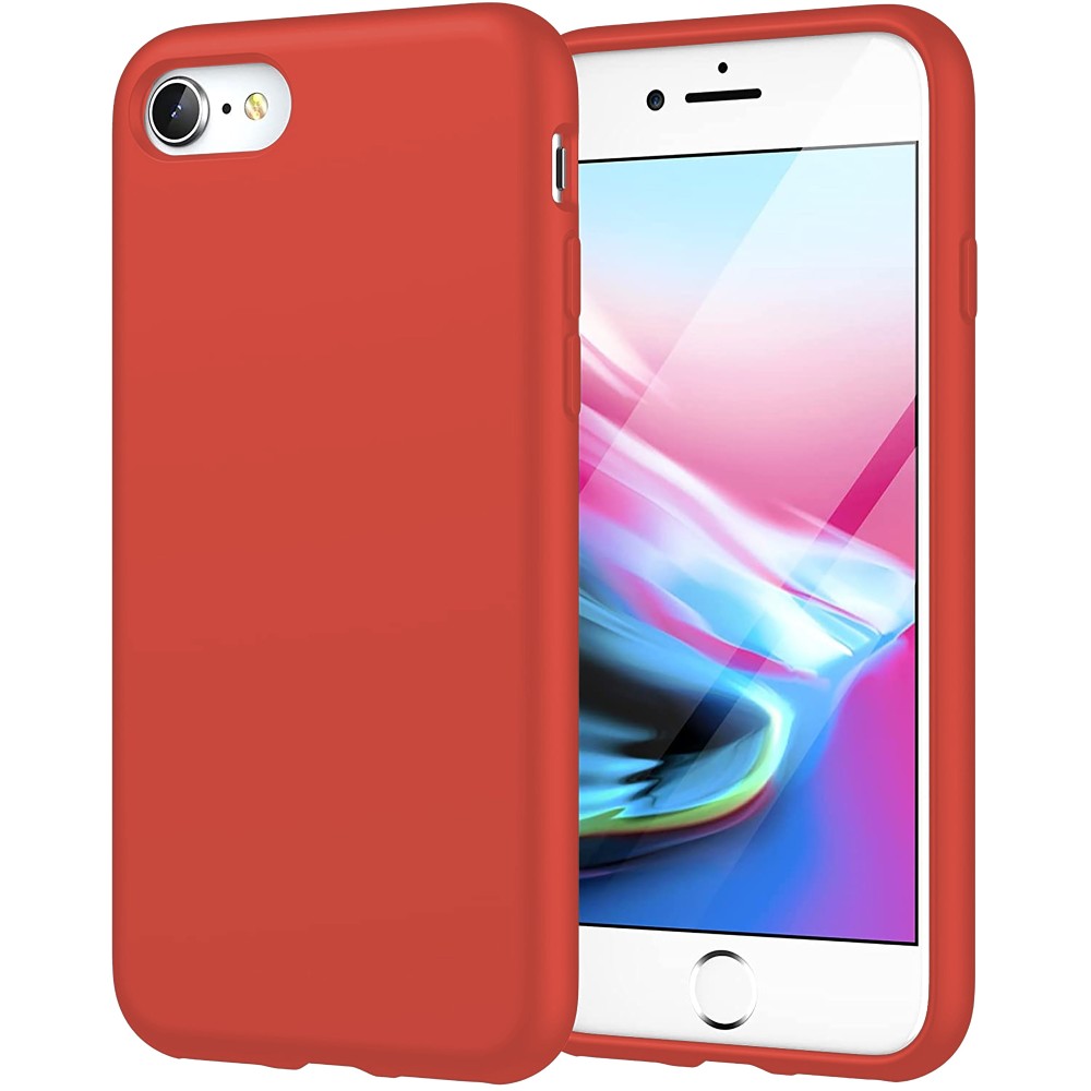 Husa Soft Silicone - iPhone 7/8/SE2 - Orange