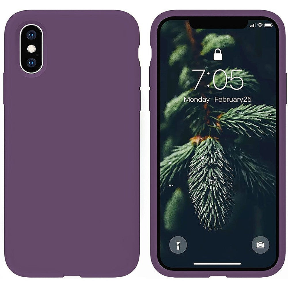 Husa Soft Silicone - iPhone X/XS - Light Purple