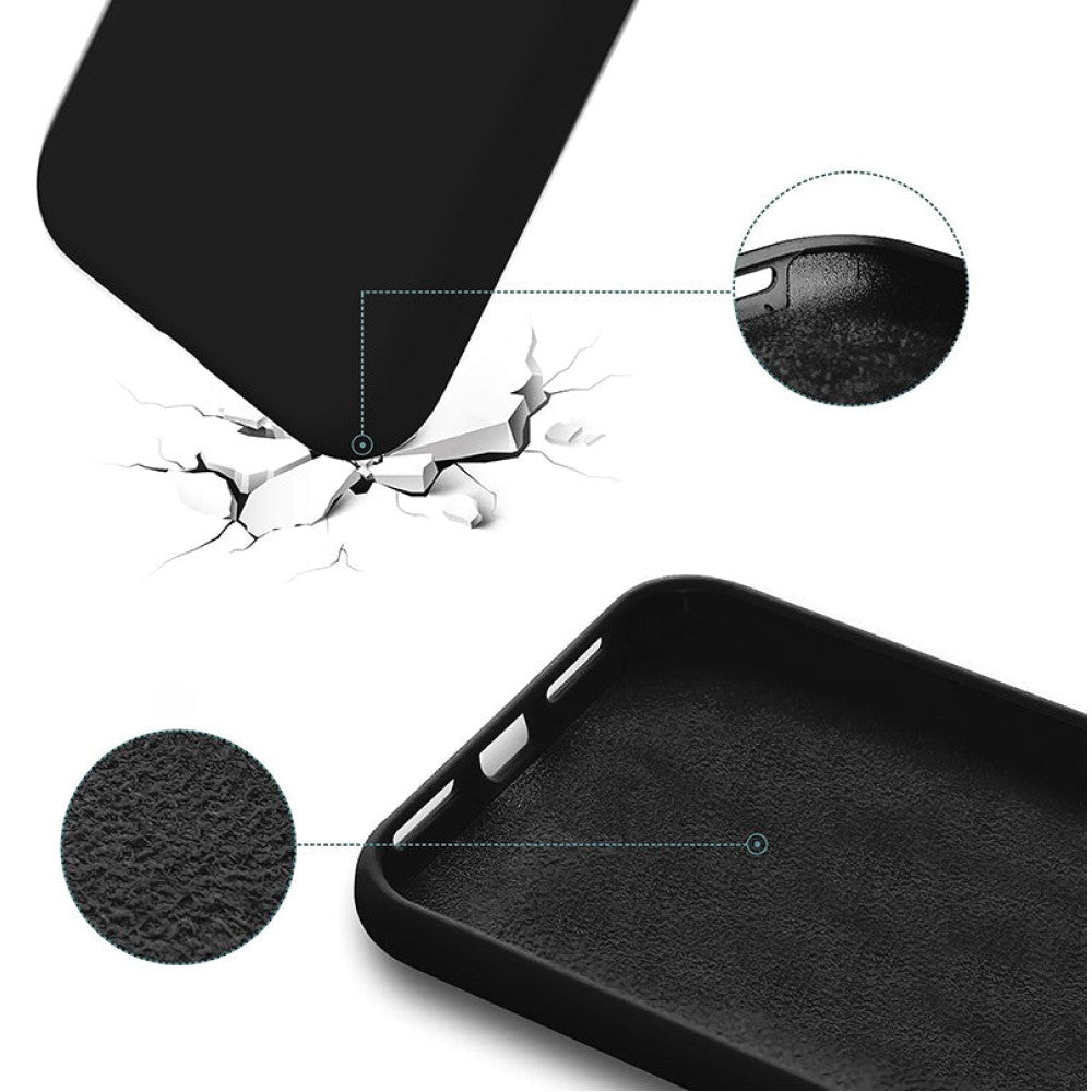 Husa Soft Silicone - iPhone XR - Negru