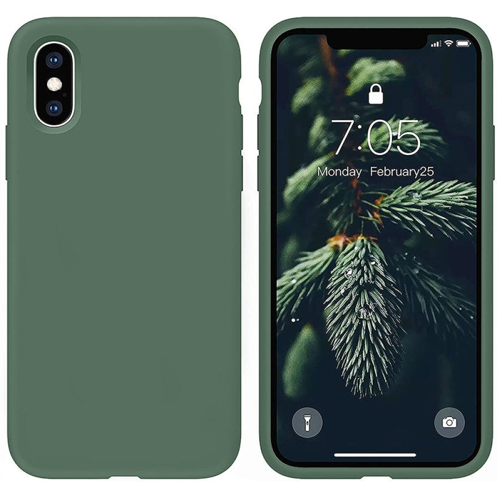 Husa Soft Silicone - iPhone XS Max - Webster Green