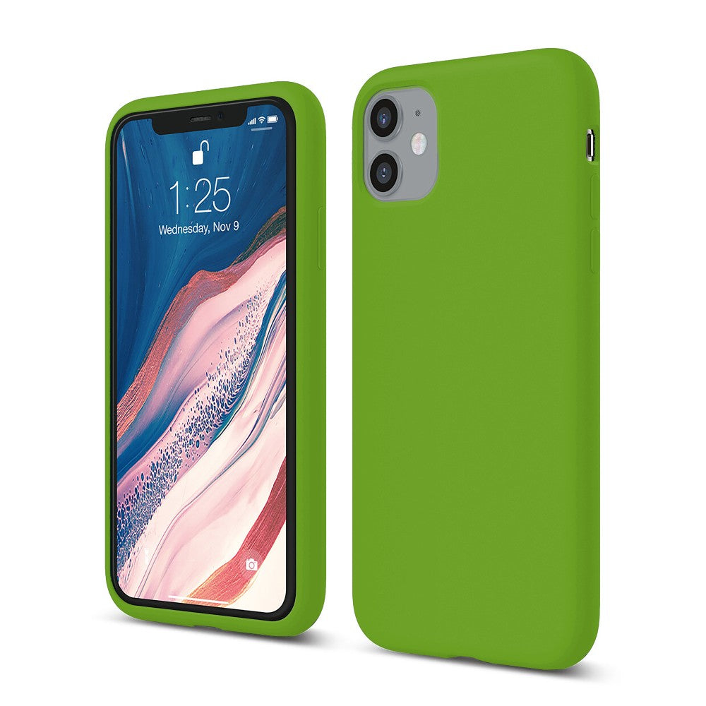 Husa Soft Silicone - iPhone 11 - Acid Green