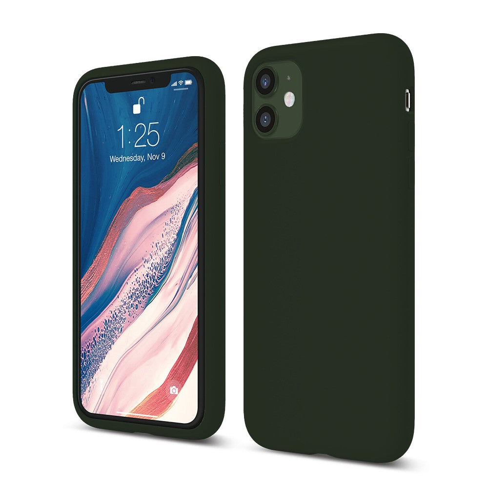 Husa Soft Silicone - iPhone 11 - Dark Marine Green