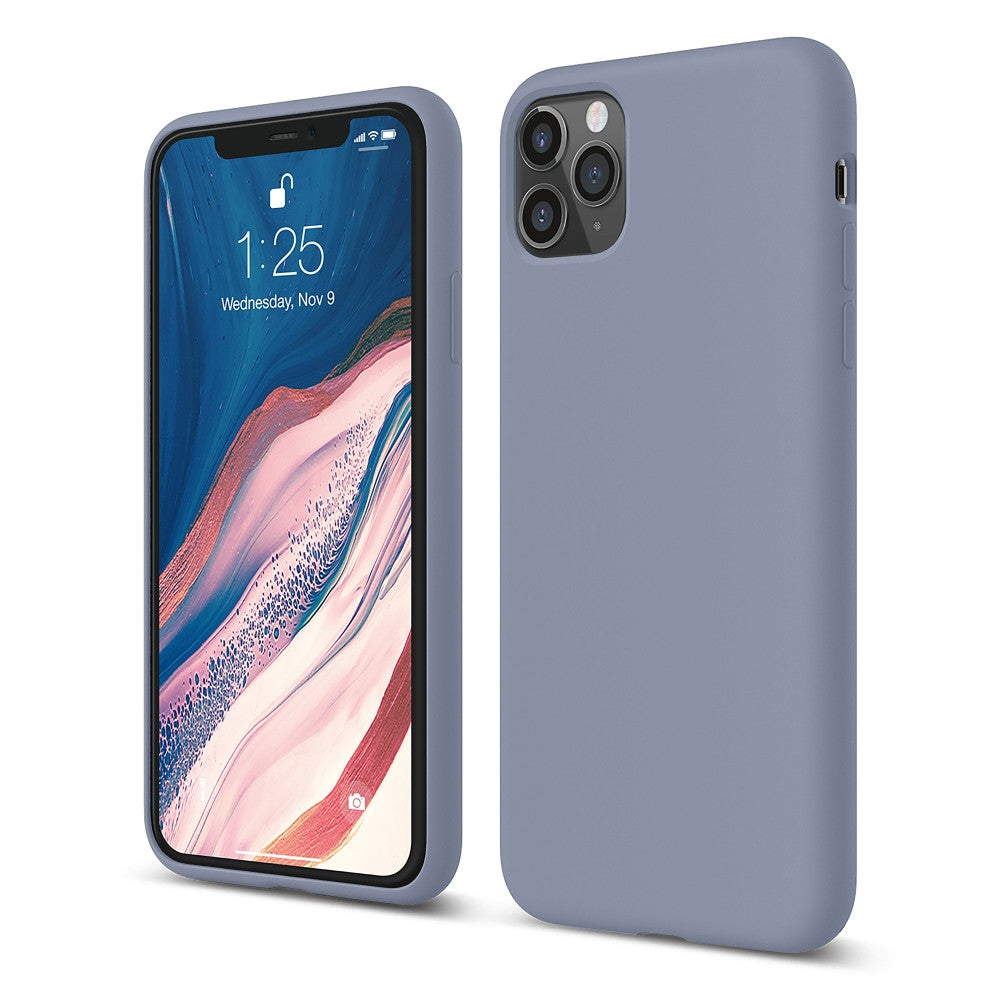 Husa Soft Silicone - iPhone 11 Pro Max - Slate Gray