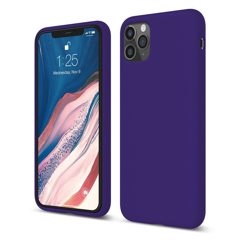 Husa Soft Silicone - iPhone 11 Pro Max - Purple