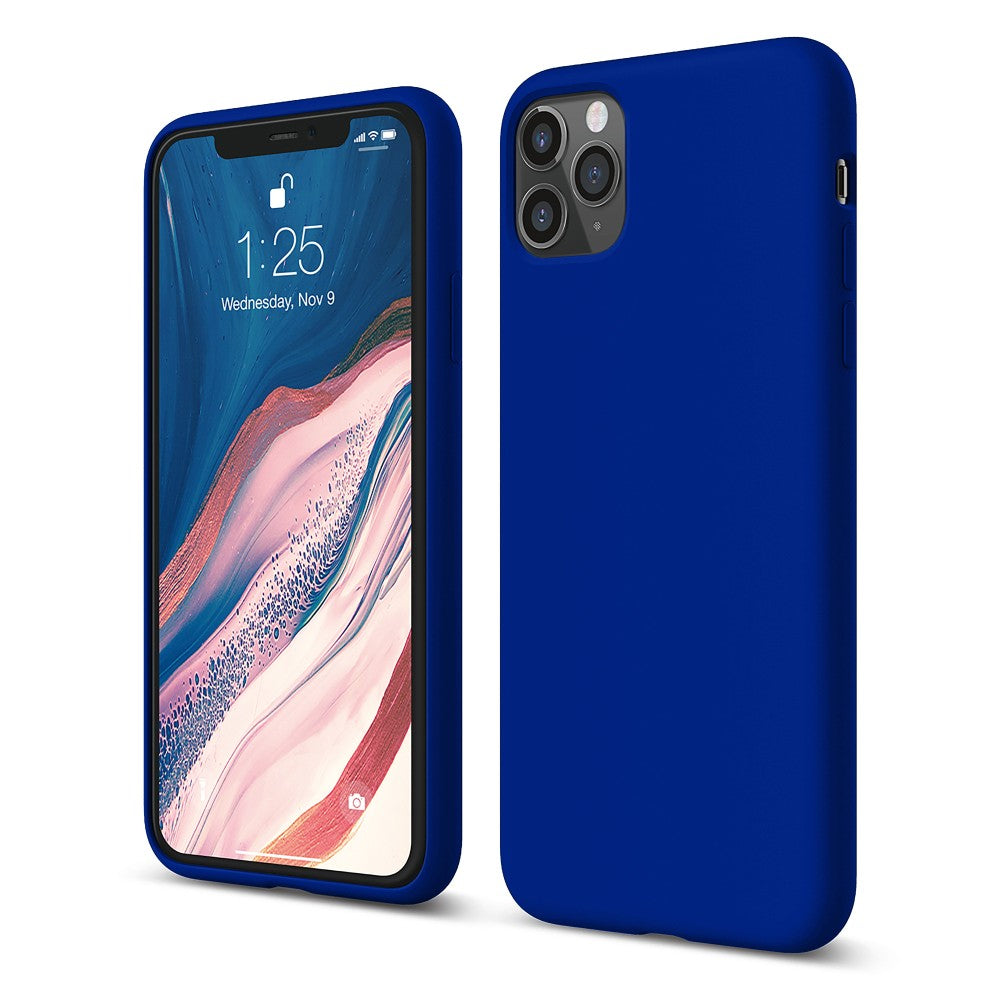 Husa Soft Silicone - iPhone 11 Pro Max - Dark Blue